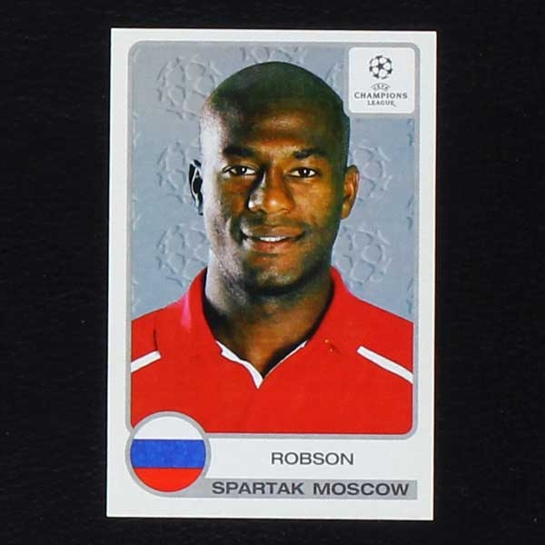 Champions League 2001 Nr. 262 Panini Sticker Robson