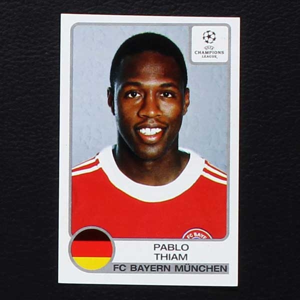 Champions League 2001 Nr. 237 Panini Sticker Thiam