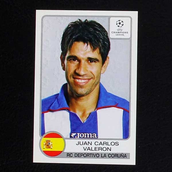 Champions League 2001 No. 205 Panini sticker Valeron