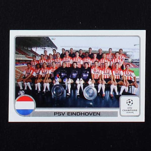 Champions League 2001 Nr. 096  Panini Sticker Team PSV Eindhoven