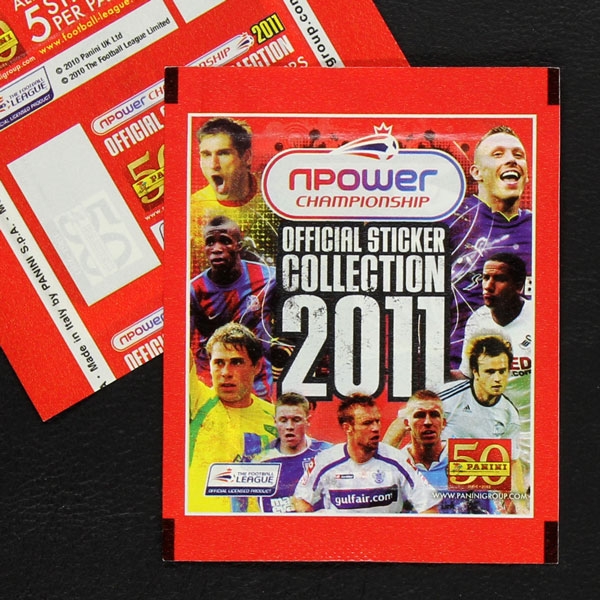 Championship 2011 Panini Sticker Tüte