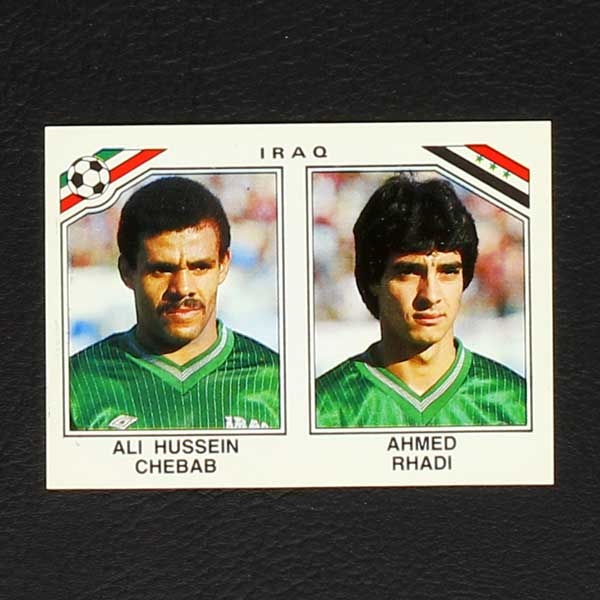 Mexico 86 Nr. 107 Panini Sticker Chebab - Rhadi