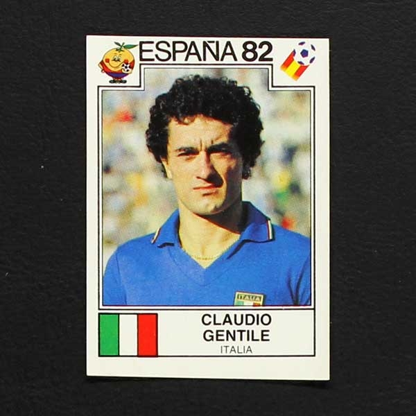 Espana 82 Nr. 039 Panini Sticker Claudio Gentile