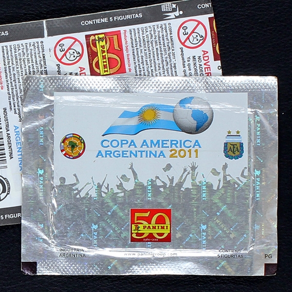 Copa America Argentina 2011 Panini Sticker Tüte