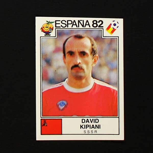 Espana 82 Nr. 395 Panini Sticker David Kipiani