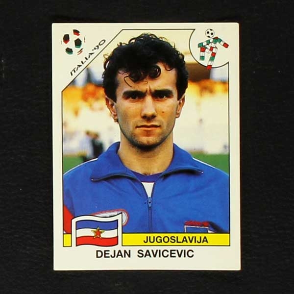 Italia 90 Nr. 284 Panini Sticker Dejan Savicevic