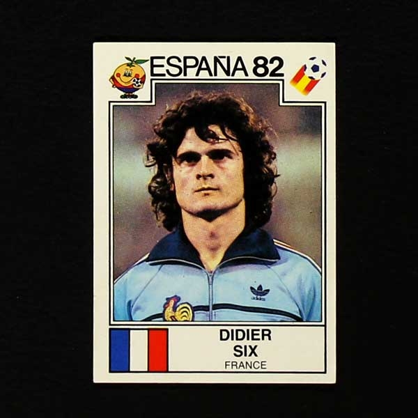 Espana 82 Nr. 290 Panini Sticker Didier Six