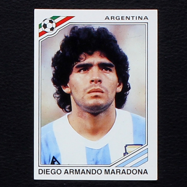 Mexico 86 Nr. 084 Panini Sticker Diego Armando Maradona