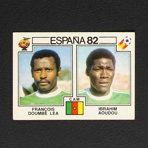 Espana 82 Nr. 093 Panini Sticker Doumbe Lea / Aoudou