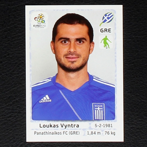 Vyntra Panini Sticker No. 88 - Euro 2012