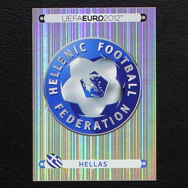 Hellas Badge Panini Sticker No. 79 - Euro 2012