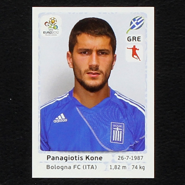 Kone Panini Sticker No. 96 - Euro 2012