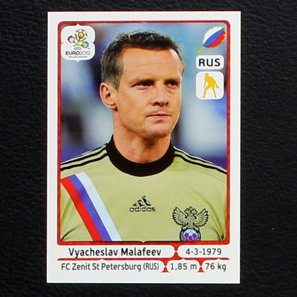 Malafeev Panini Sticker No. 114 - Euro 2012