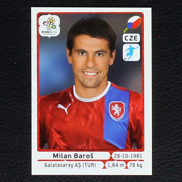 Baros Panini Sticker No. 159 - Euro 2012