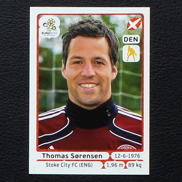 Sorensen Panini Sticker No. 200 - Euro 2012