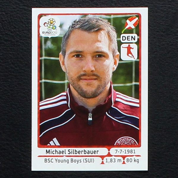 Silberbauer Panini Sticker No. 211 - Euro 2012