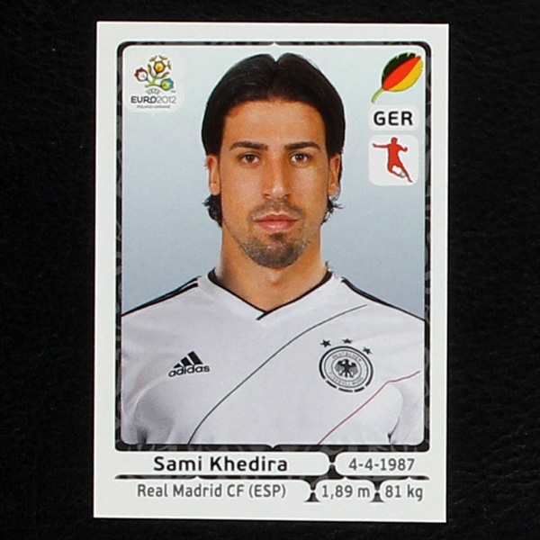 Khedira Panini Sticker No. 238 - Euro 2012