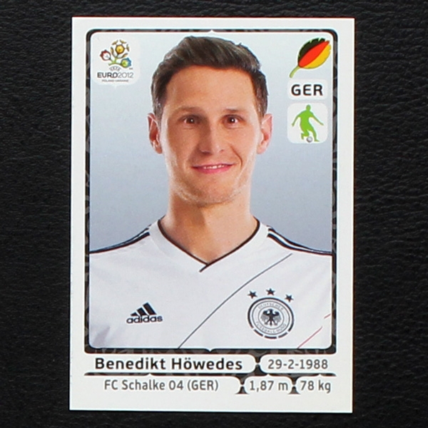 Höwedes Panini Sticker No. 236 - Euro 2012