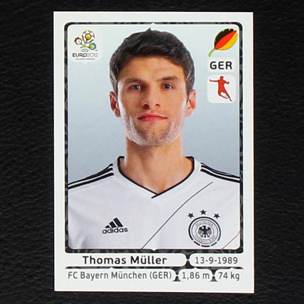 Müller Panini Sticker No. 245 - Euro 2012