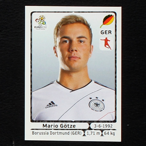 Götze Panini Sticker No. 242 - Euro 2012