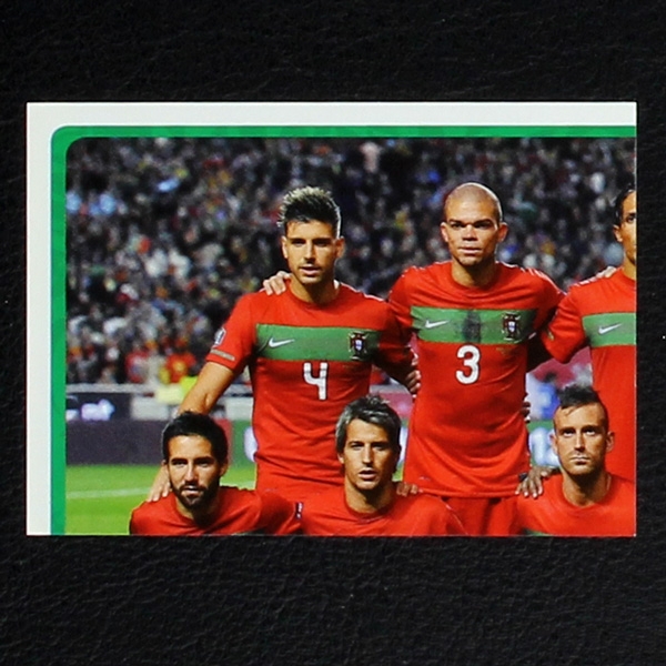 Portugal Team Part 1 Panini Sticker No. 254 - Euro 2012