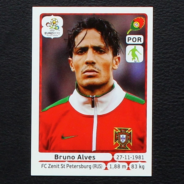 Alves Panini Sticker No. 260 - Euro 2012