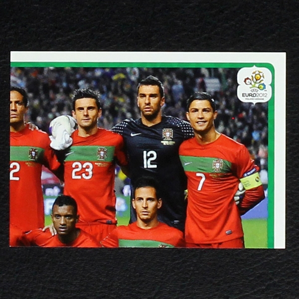 Portugal Team Part 2 Panini Sticker No. 255 - Euro 2012