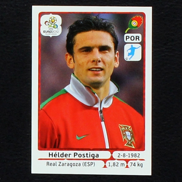 Postiga Panini Sticker No. 276 - Euro 2012