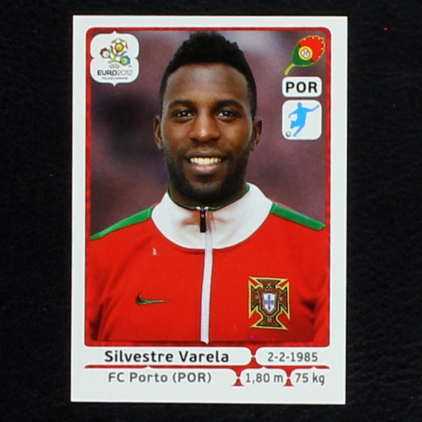 Varela Panini Sticker No. 274 - Euro 2012