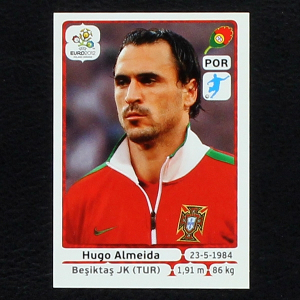 Almeida Panini Sticker No. 275 - Euro 2012