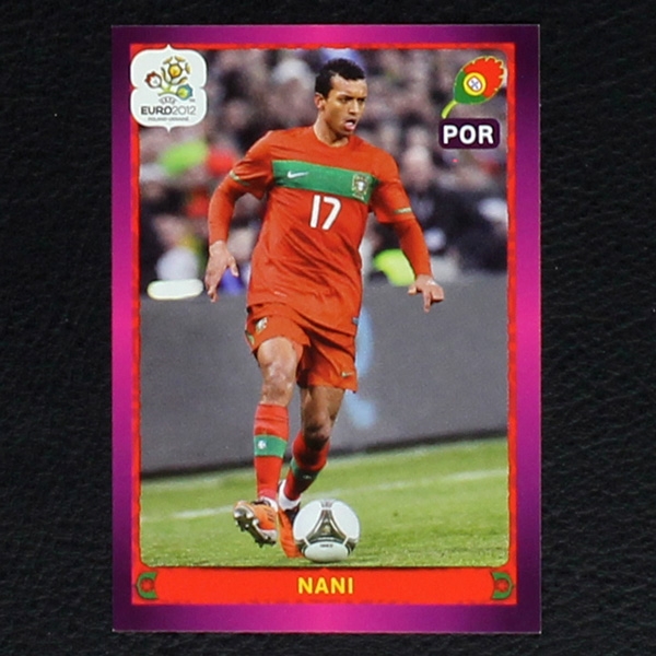 Nani Panini Sticker No. 279 - Euro 2012