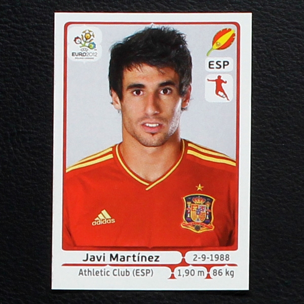 Martinez Panini Sticker No. 294 - Euro 2012