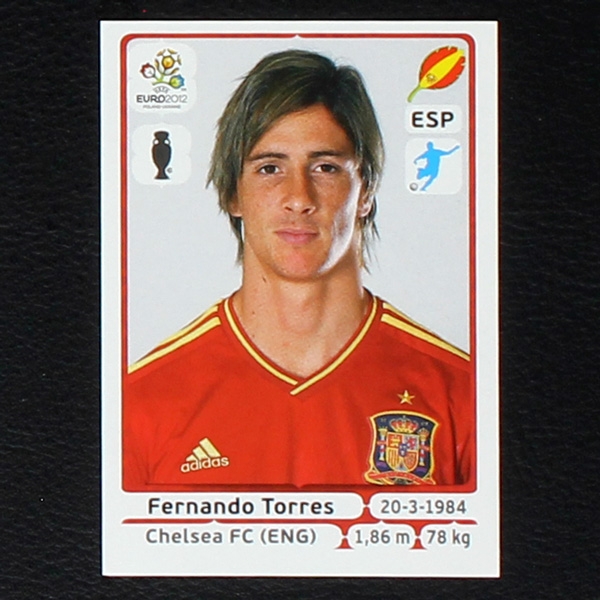 Torres Panini Sticker No. 305 - Euro 2012