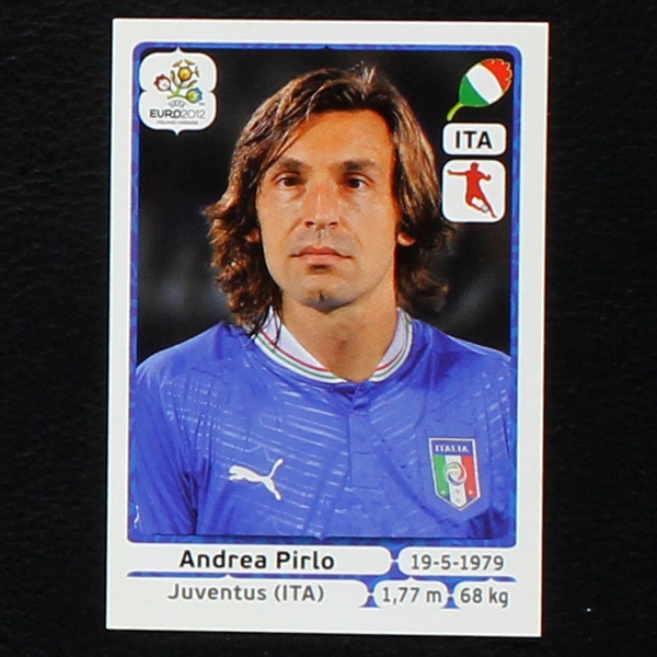 Pirlo Panini Sticker No. 325 - Euro 2012