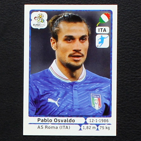 Osvaldo Panini Sticker No. 332 - Euro 2012