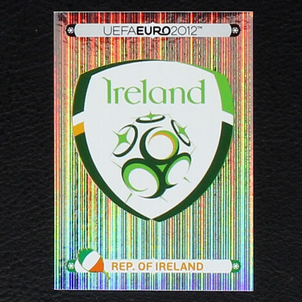 Ireland Wappen Panini Sticker No. 340 - Euro 2012