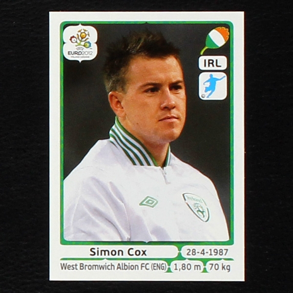 Cox Panini Sticker No. 361 - Euro 2012