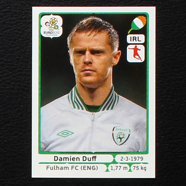 Duff Panini Sticker No. 357 - Euro 2012