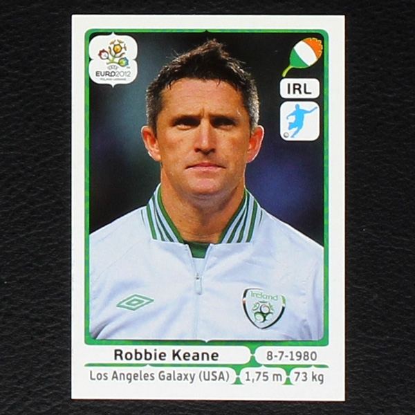 Keane Panini Sticker No. 364 - Euro 2012