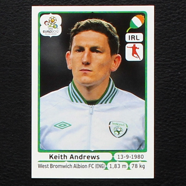 Andrews Panini Sticker No. 356 - Euro 2012