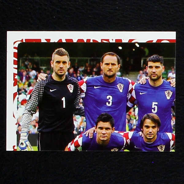 Hrvatska Team Part 1 Panini Sticker No. 370 - Euro 2012