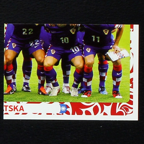 Hrvatska Team Part 4 Panini Sticker No. 373 - Euro 2012