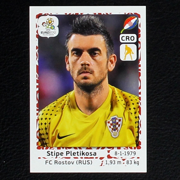 Pletikosa Panini Sticker No. 374 - Euro 2012