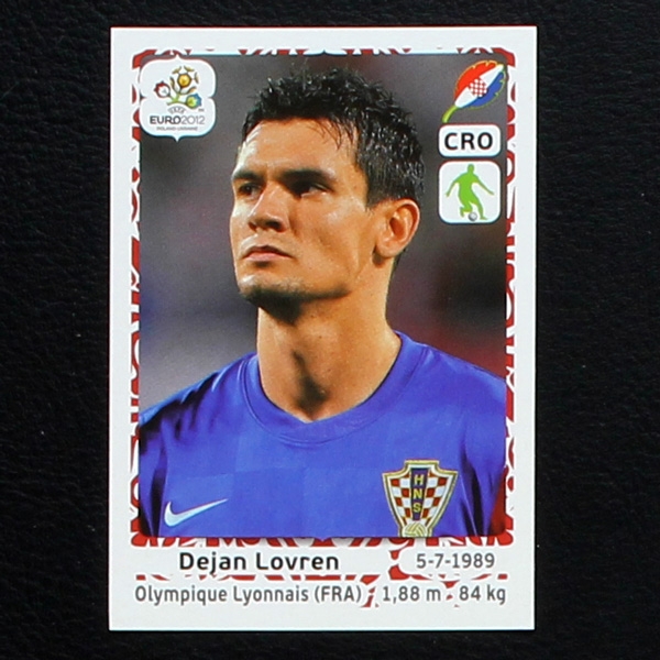 Lovren Panini Sticker No. 378 - Euro 2012