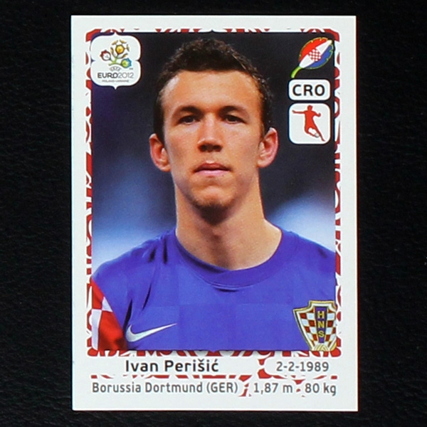 Perisic Panini Sticker No. 389 - Euro 2012