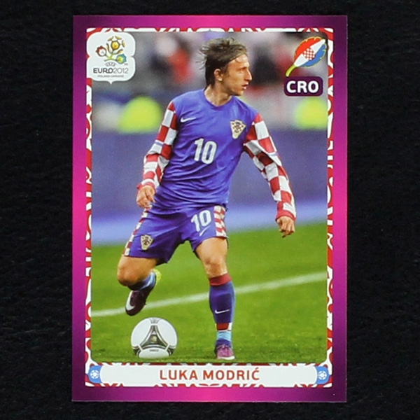 Modric Panini Sticker No. 395 - Euro 2012