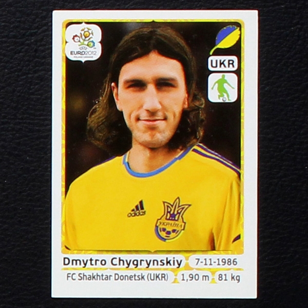 Chygrynskiy Panini Sticker No. 405 - Euro 2012