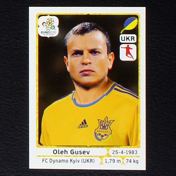 Gusev Panini Sticker No. 413 - Euro 2012