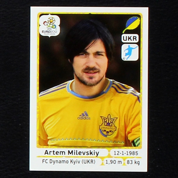 Milevskiy Panini Sticker No. 421 - Euro 2012