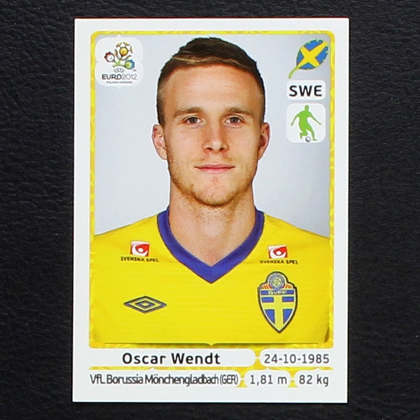 Wendt Panini Sticker No. 439 - Euro 2012